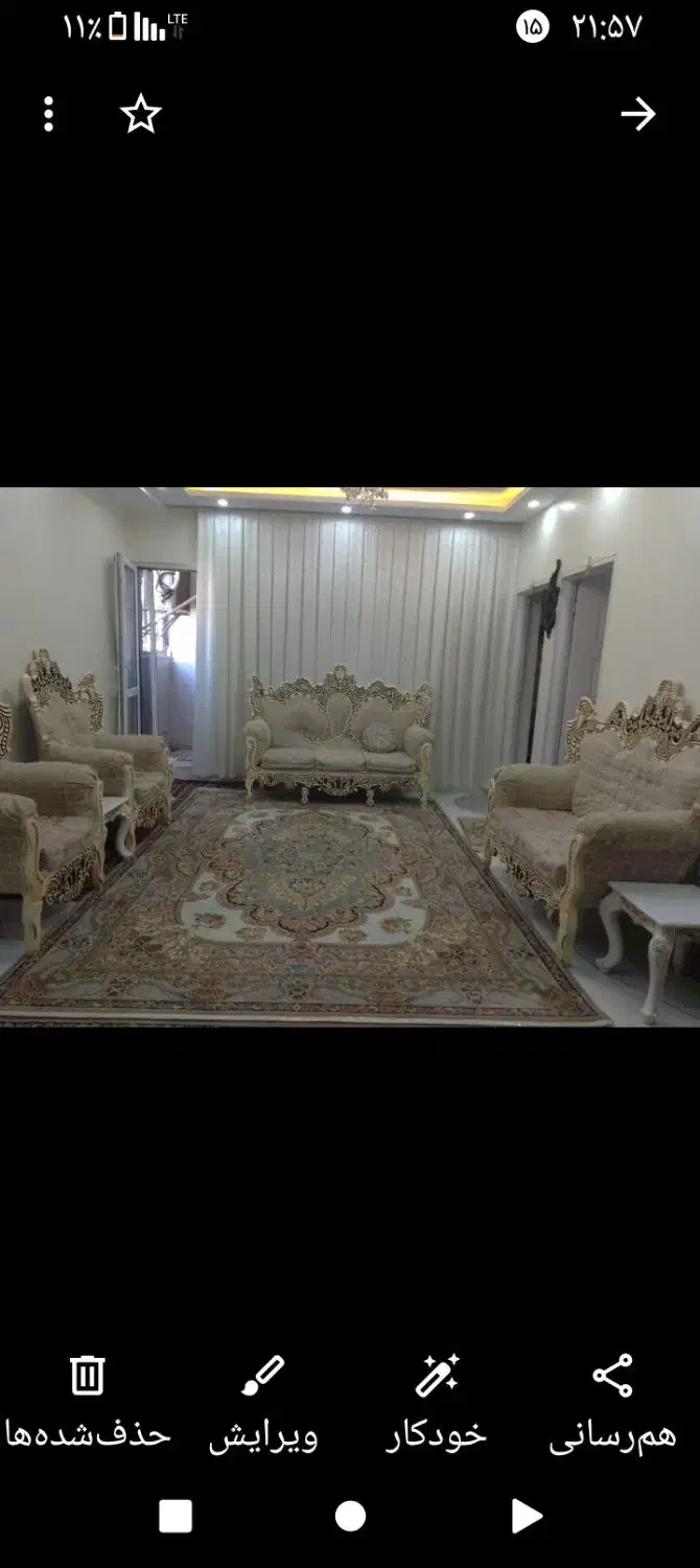 مبل استیل هفت نفره|مبلمان خانگی و میز عسلی|بهارستان, |دیوار