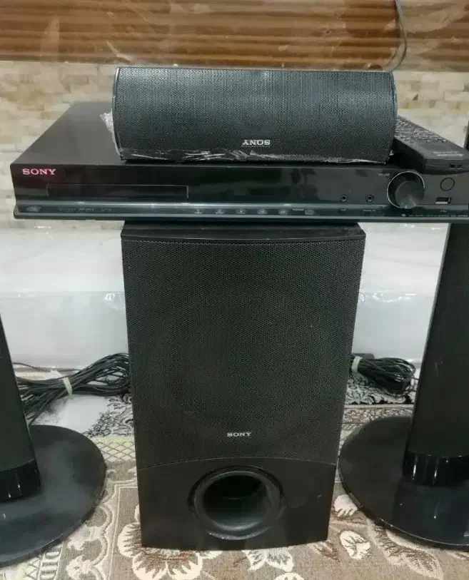 سینما خانواده سونی 1200w مالزی در حد نو|سیستم صوتی خانگی|شیراز, تحویلی|دیوار