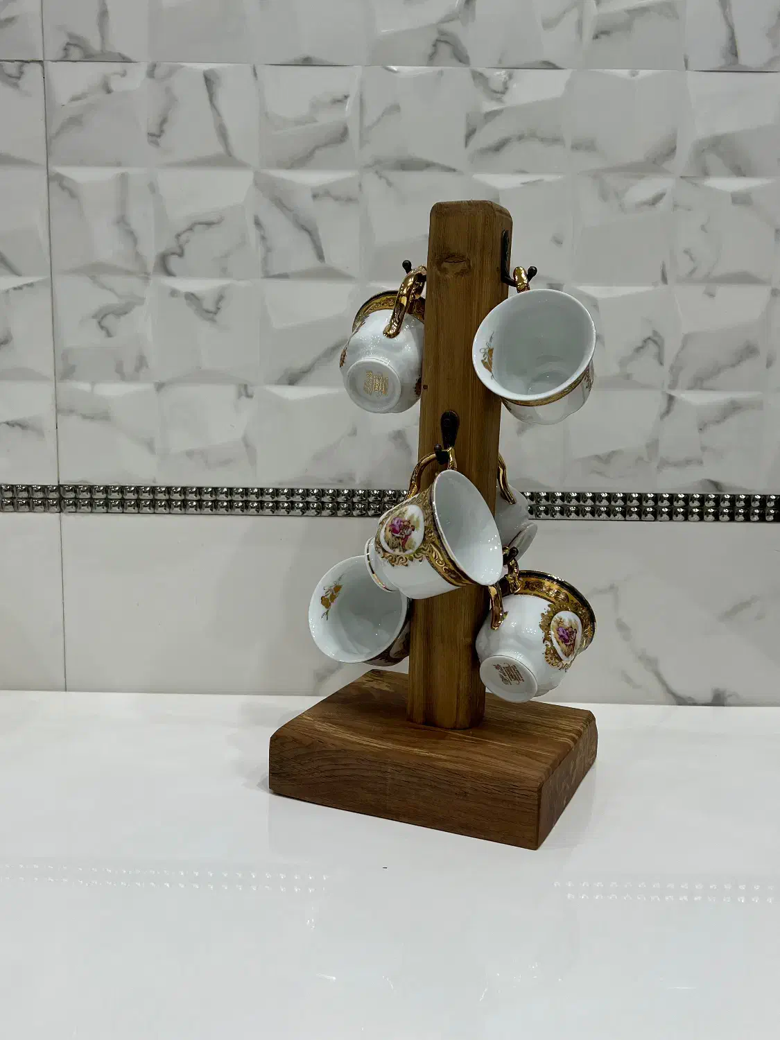 استند لیوان(فنجان)|آب‌چکان و نظم‌دهنده ظروف|تهران, والفجر (افسریه)|دیوار