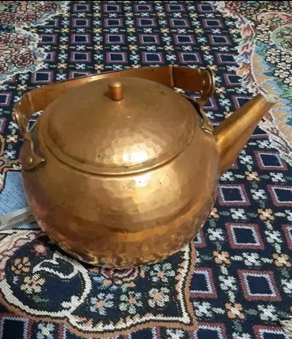 کتری مس اصل زنجان|قوری، کتری، قهوهساز دستی|دزفول, |دیوار