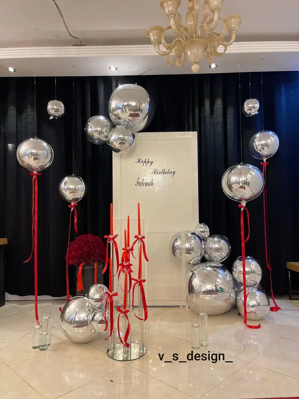 بادکنک آرایی/گل آرایی|خدمات پذیرایی، مراسم|رودهن, |دیوار