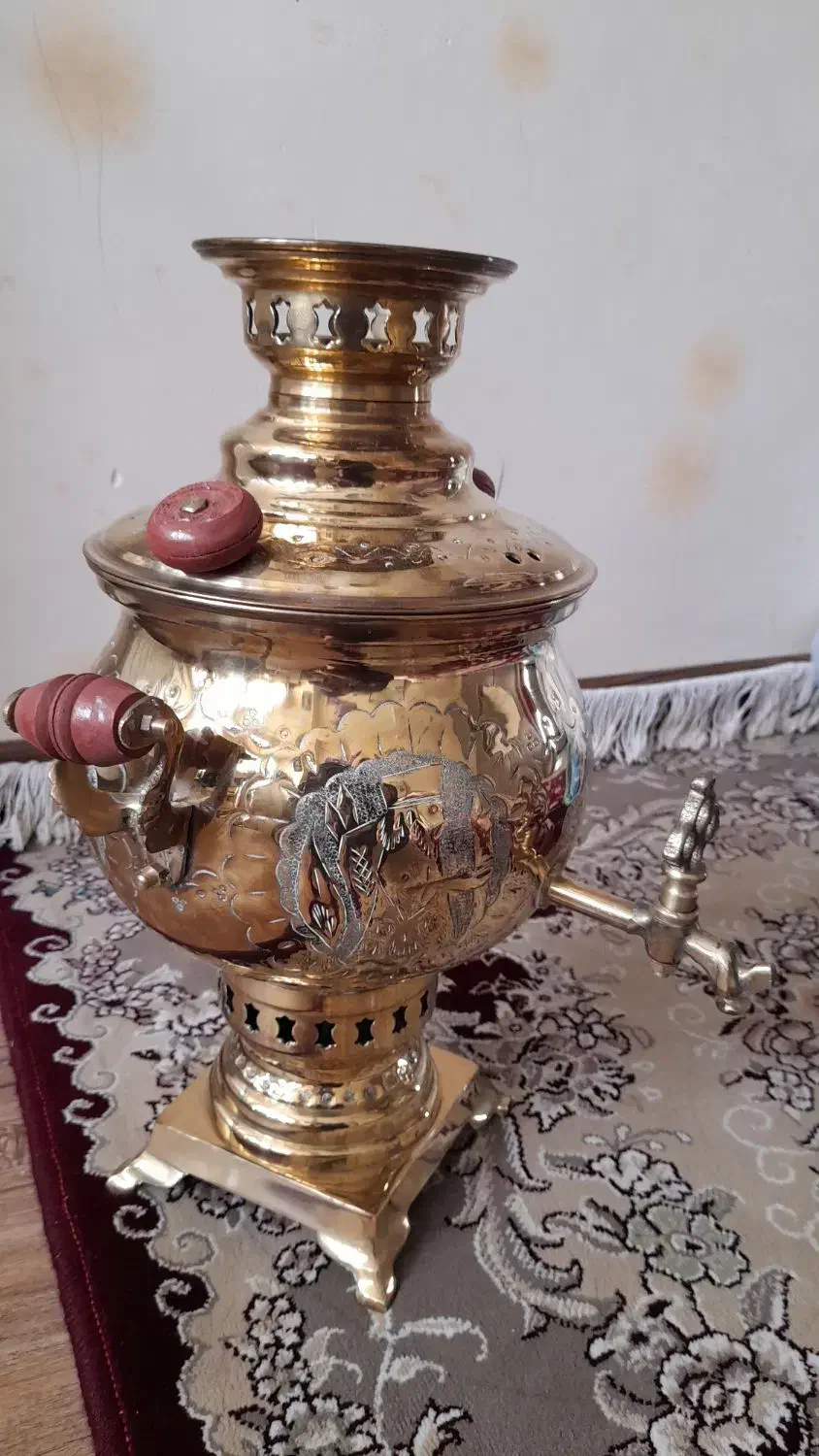 سماور زغالی ۶لیتری|سماور، چای‌ساز، قهوه‌ساز|رباط‌کریم, مسکن مهر آبشناسان|دیوار