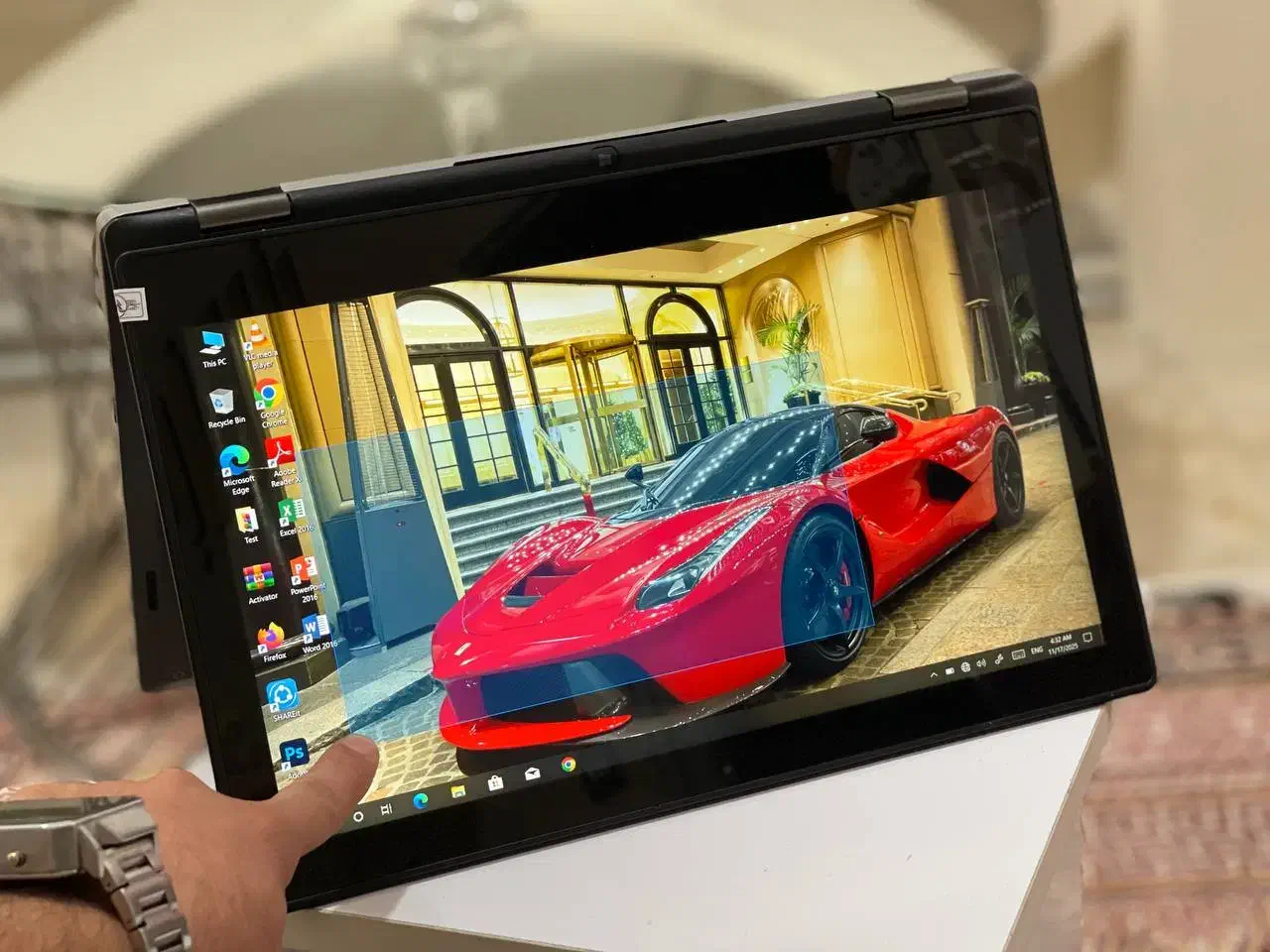 لپتاپ دل لمسی ۳۶۰ درجه i7 5500u رم۸ ssd256B|رایانه همراه|قزوین, |دیوار