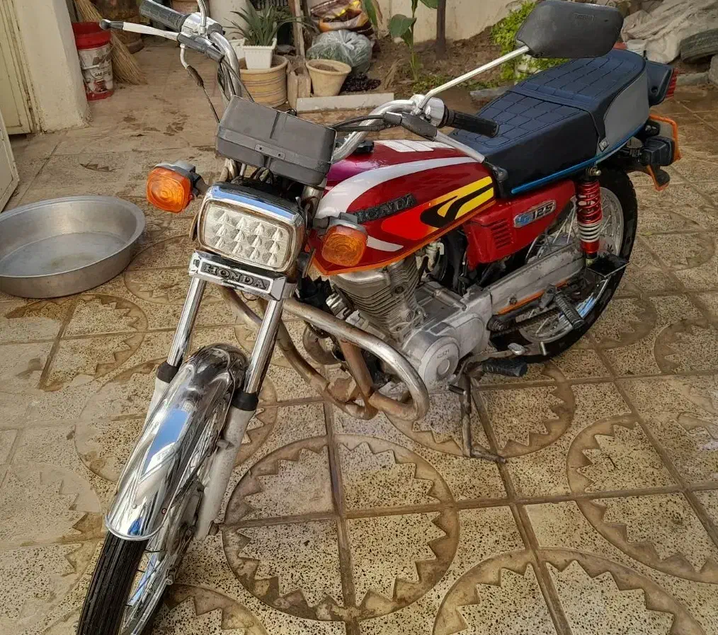 موتور هوندا ۱۲۵|موتورسیکلت|همدان, |دیوار