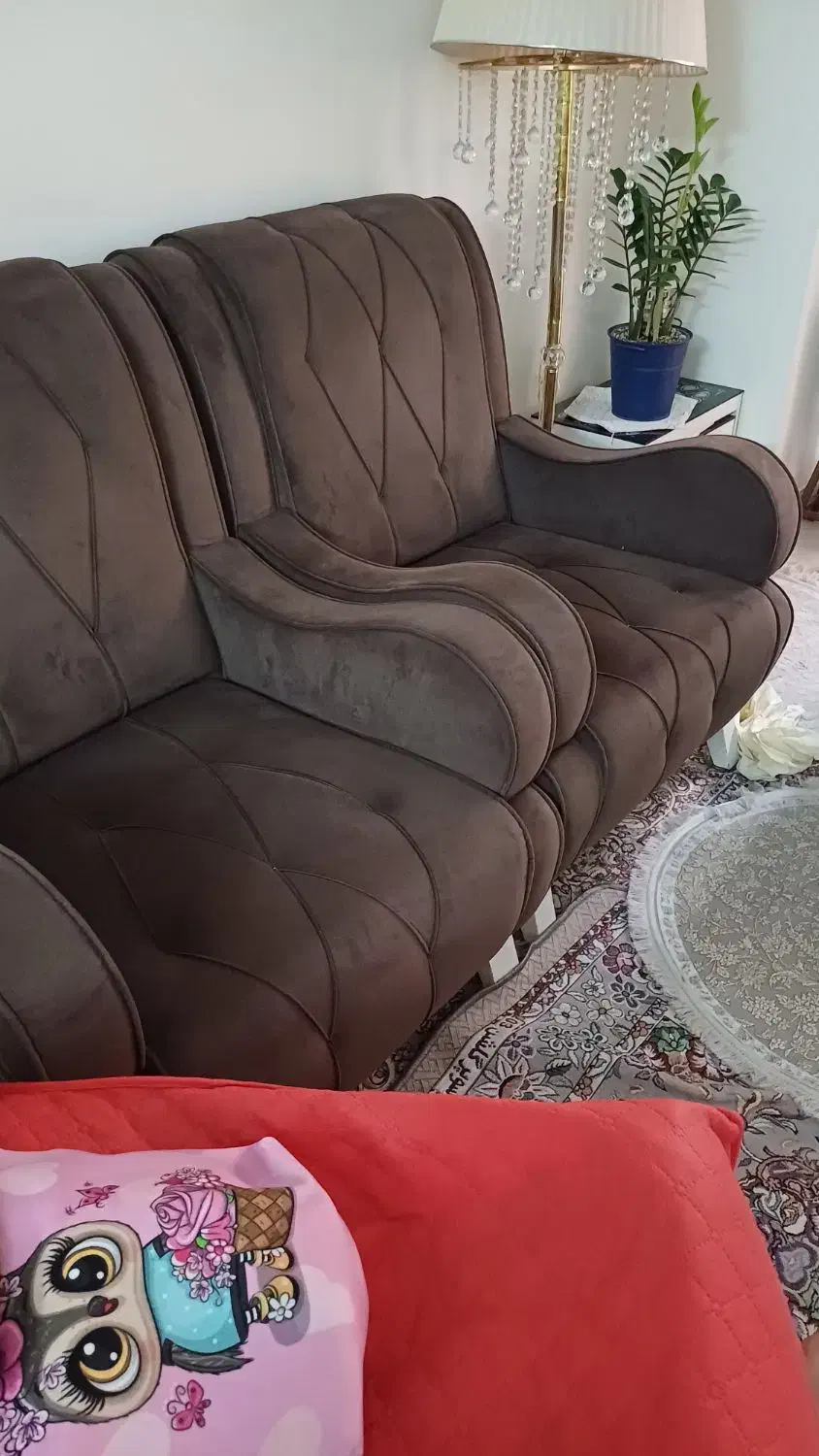 مبل 7نفره راحتی درحدنو|مبلمان خانگی و میز عسلی|ورامین, شهرک ولیعصر|دیوار