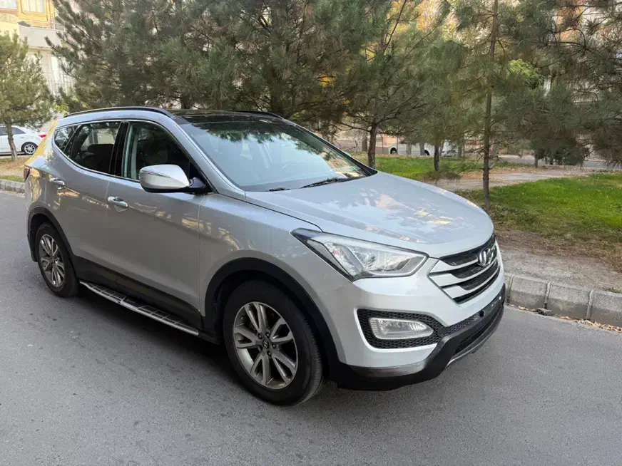 سانتافه۲۰۱۴بدون رنگ دودیفرانسیل نقداقساط|خودرو سواری و وانت|تبریز, |دیوار