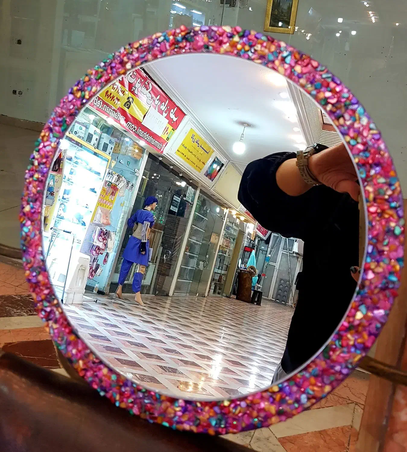 آینه گرد رزینی|آینه|تهران, صادقیه|دیوار