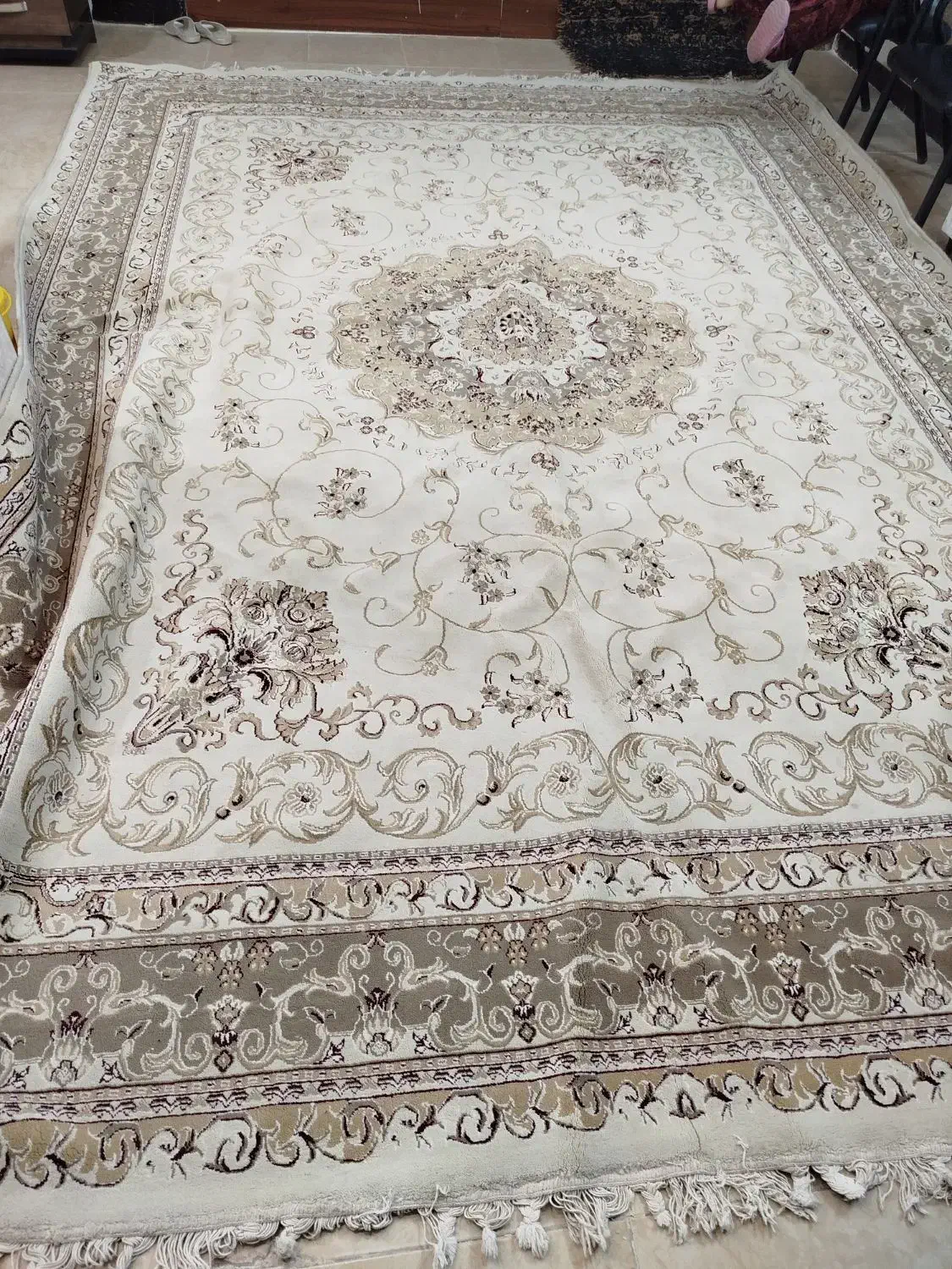 فرش کرم 12متری|فرش|مشهد, همت آباد|دیوار