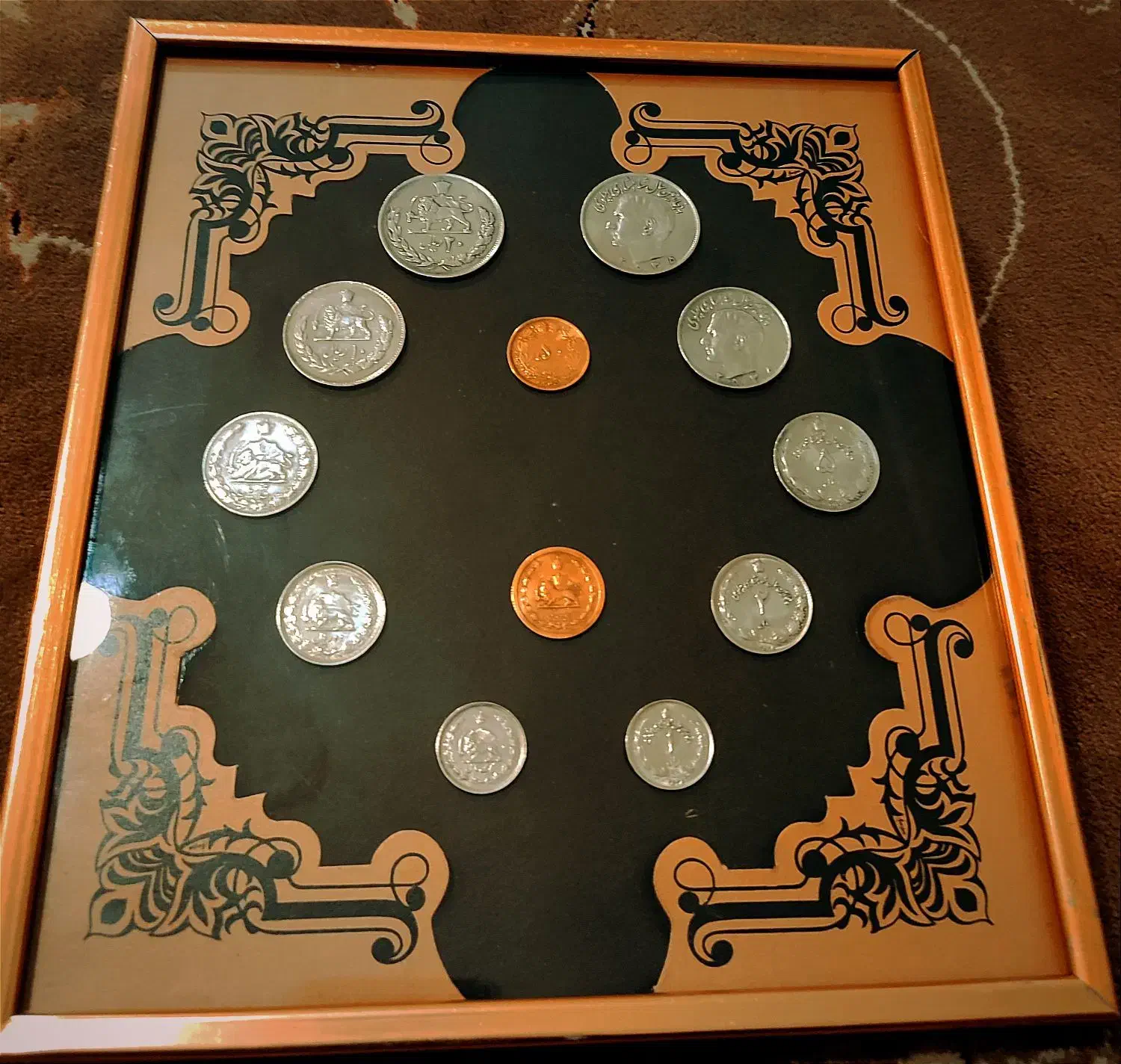 تابلوی سکه درحد بانکی|کلکسیون سکه، تمبر، اسکناس|مشهد, رده|دیوار