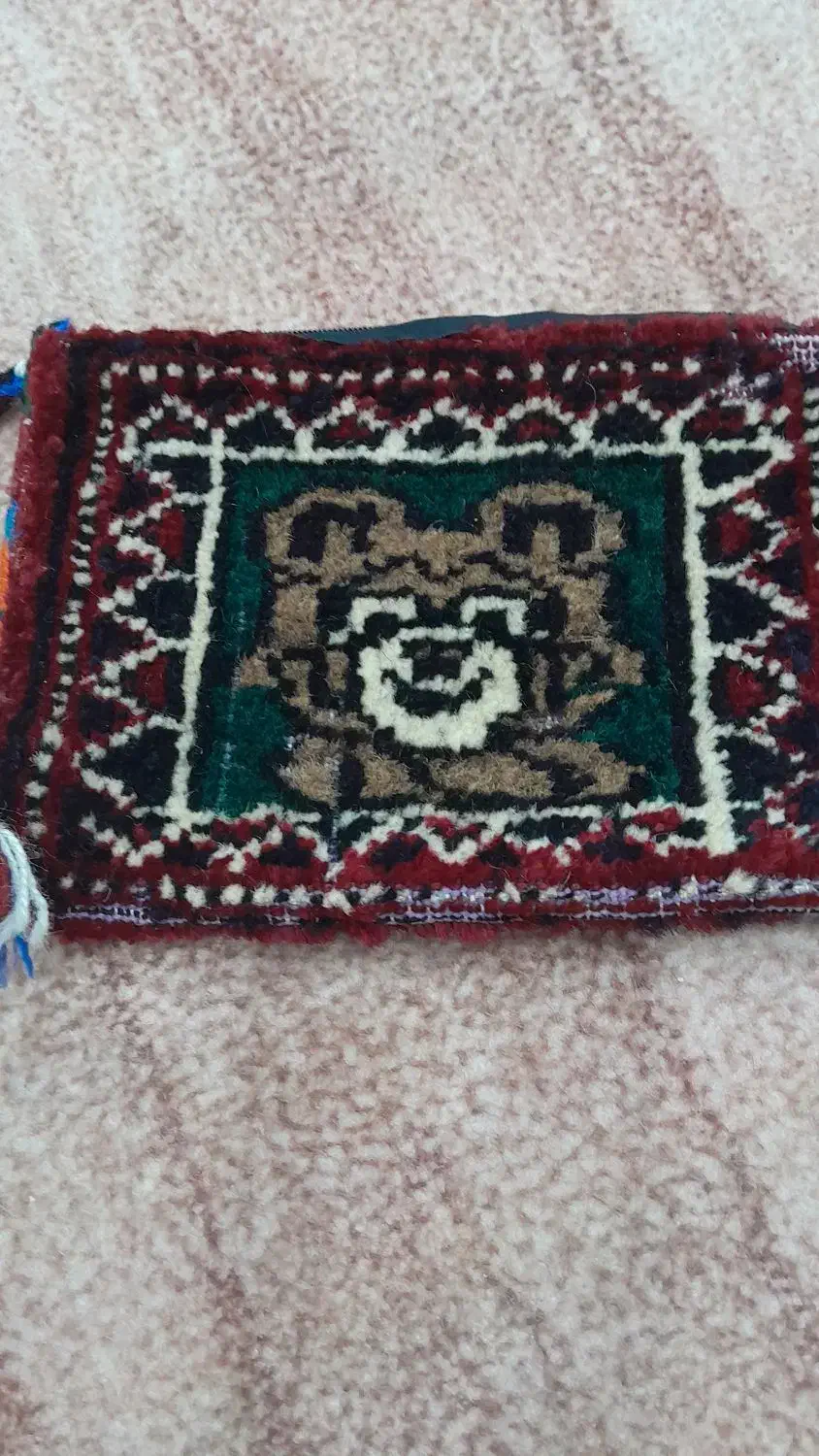 کیف تزئینی فرش بافت زنانه صنایع دستی|کیف، کفش، کمربند|همدان, |دیوار