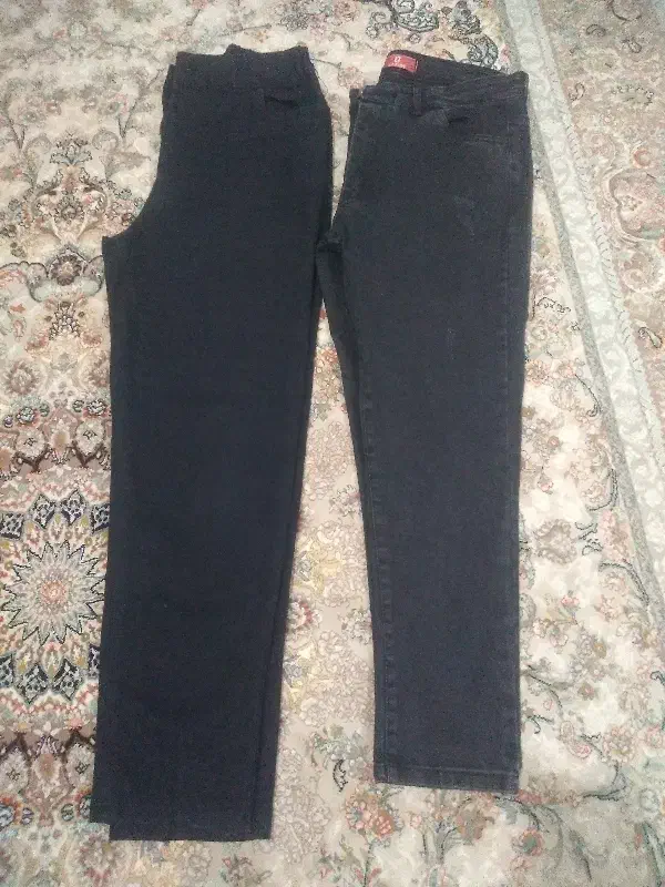 2عدد شلوار زنانه  کتان ولی درحد نو. بدون زدگی .|لباس|سقز, |دیوار