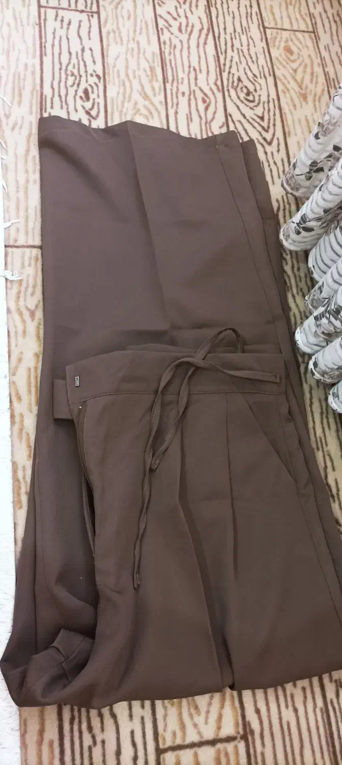 شلوار نیم بگ کرپ مازراتی درجه یک|لباس|بوکان, |دیوار