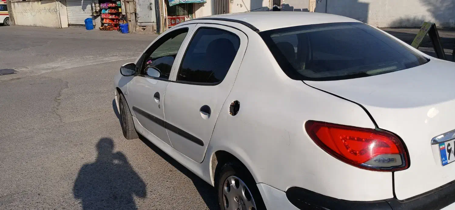 206 SD دوگانه سوز شرکتی ۸۷ سفید|خودرو سواری و وانت|ساری, |دیوار