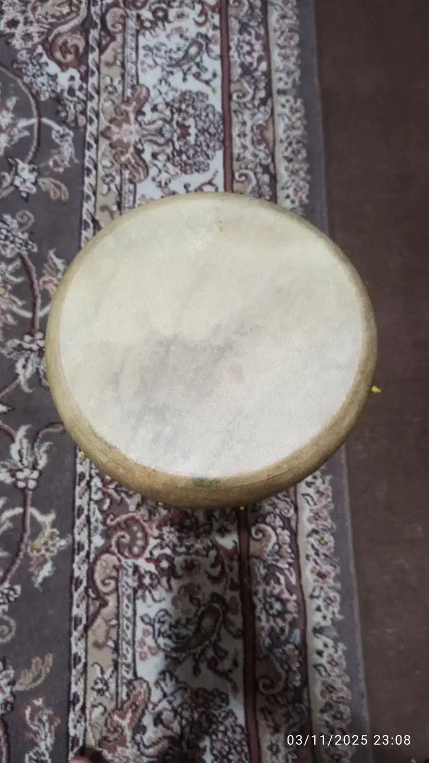 تیمپوی سفالی با پوست طبیعی|درام و پرکاشن|رشت, کوی قدس|دیوار