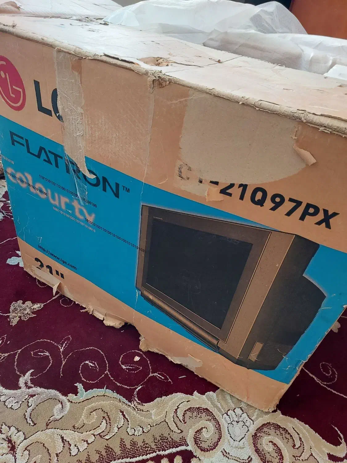 تلویزیون ۲۱ اینچ LG|تلویزیون و پروژکتور|ایلام, |دیوار
