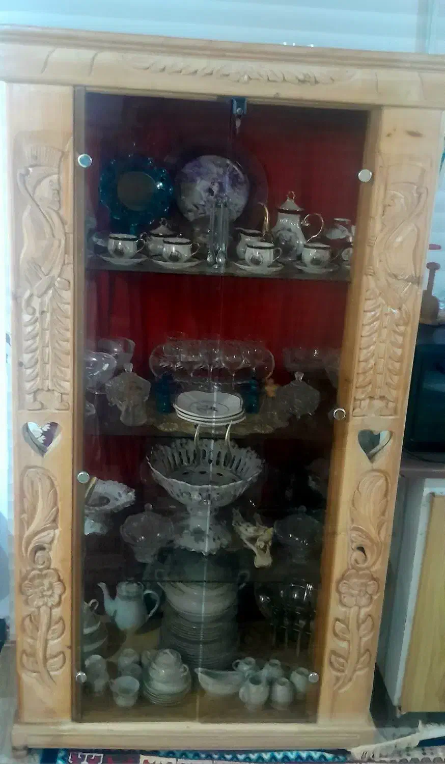 بوفه سالم بدونه ایراد|بوفه، ویترین، کنسول|ساری, |دیوار