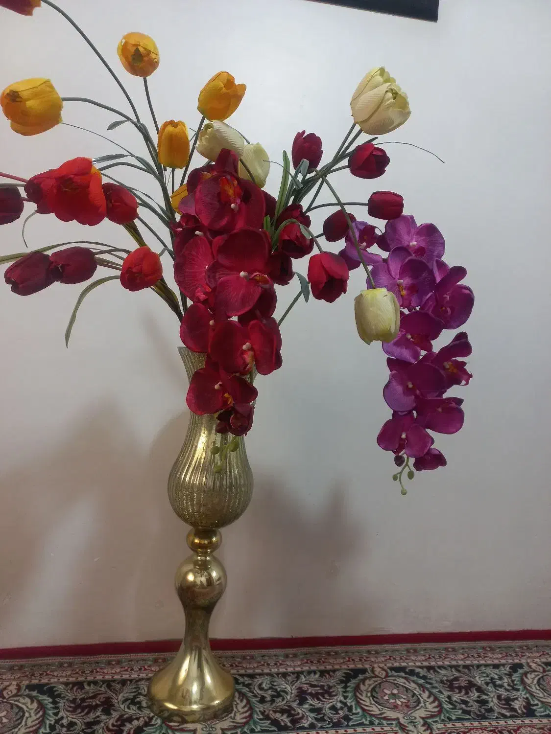 گل خارجی وگلدان|گل مصنوعی|دورود, |دیوار