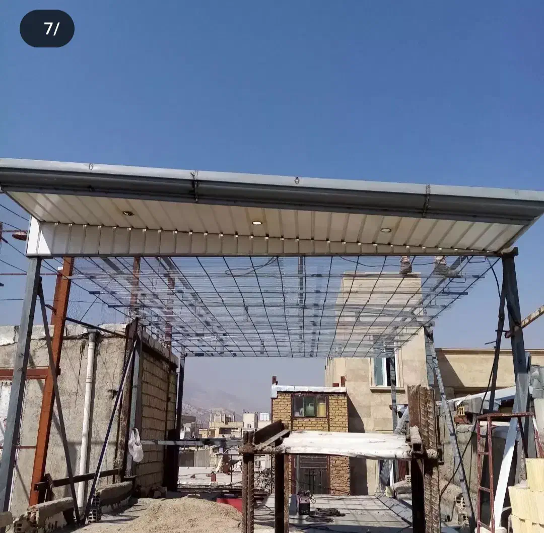 اجرایی جوشکاری انواع سقف های شیروانی و آردواز|خدمات پیشه و مهارت|خرم‌آباد, |دیوار