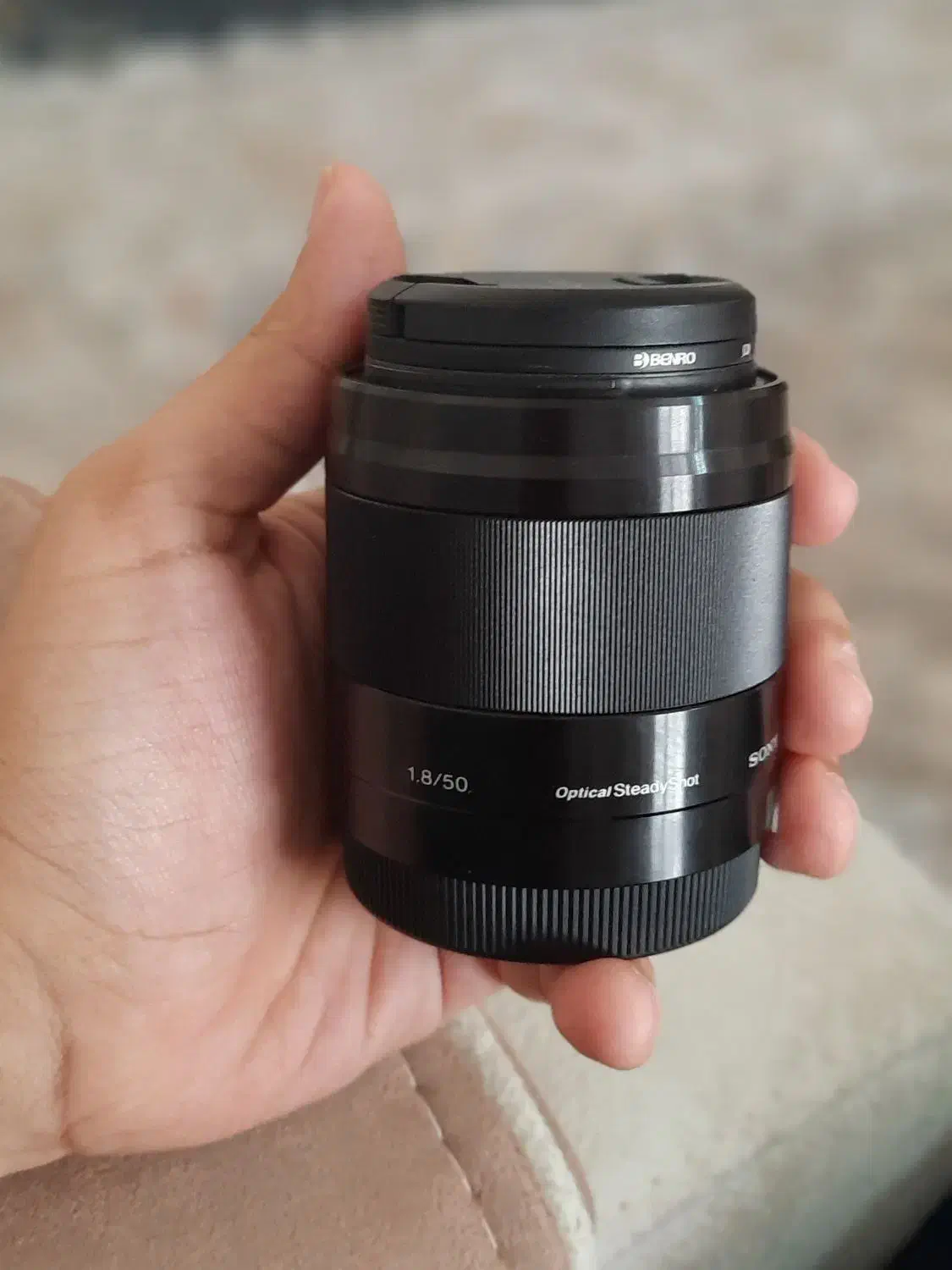 لنز ۵۰ فیکس سونی لرزشگیر دار + فیلتر یووی|دوربین عکاسی و فیلم‌برداری|تهران, فلسطین (میدان انقلاب)|دیوار