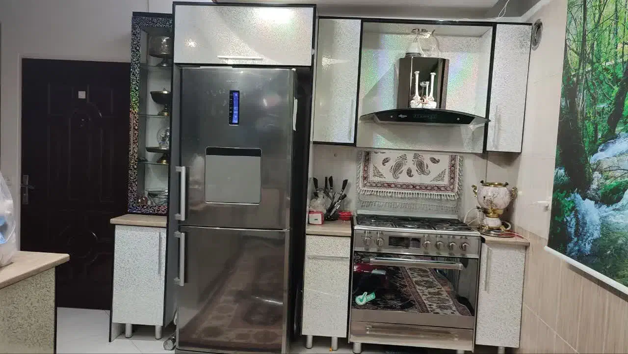 کابینت آماده دست دوم هایگلاس ترک درحدنو باسینک|مصالح و تجهیزات ساختمان|تهران, والفجر (افسریه)|دیوار