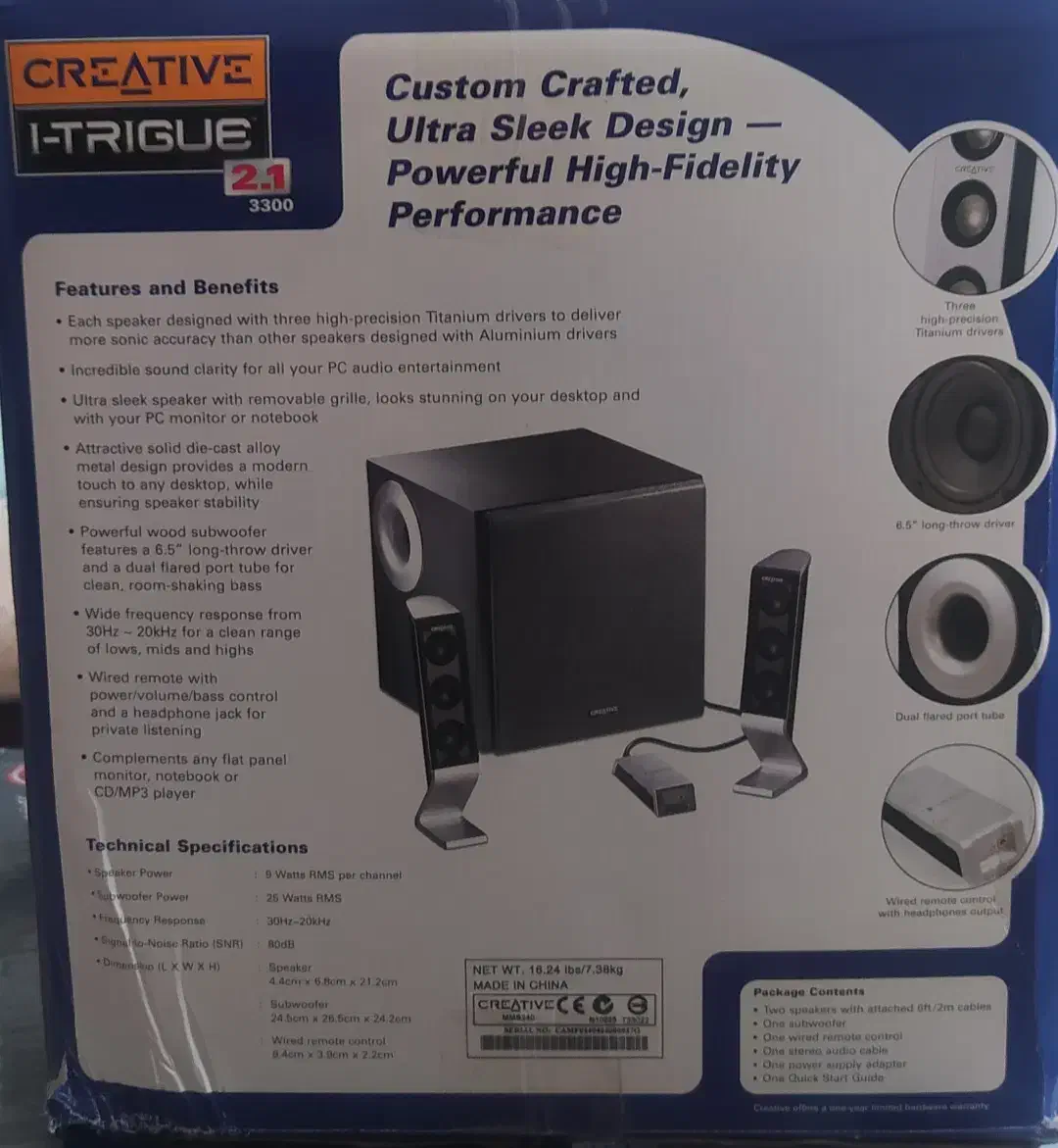 اسپیکر گریتیو|سیستم صوتی خانگی|تهران, مجیدآباد|دیوار