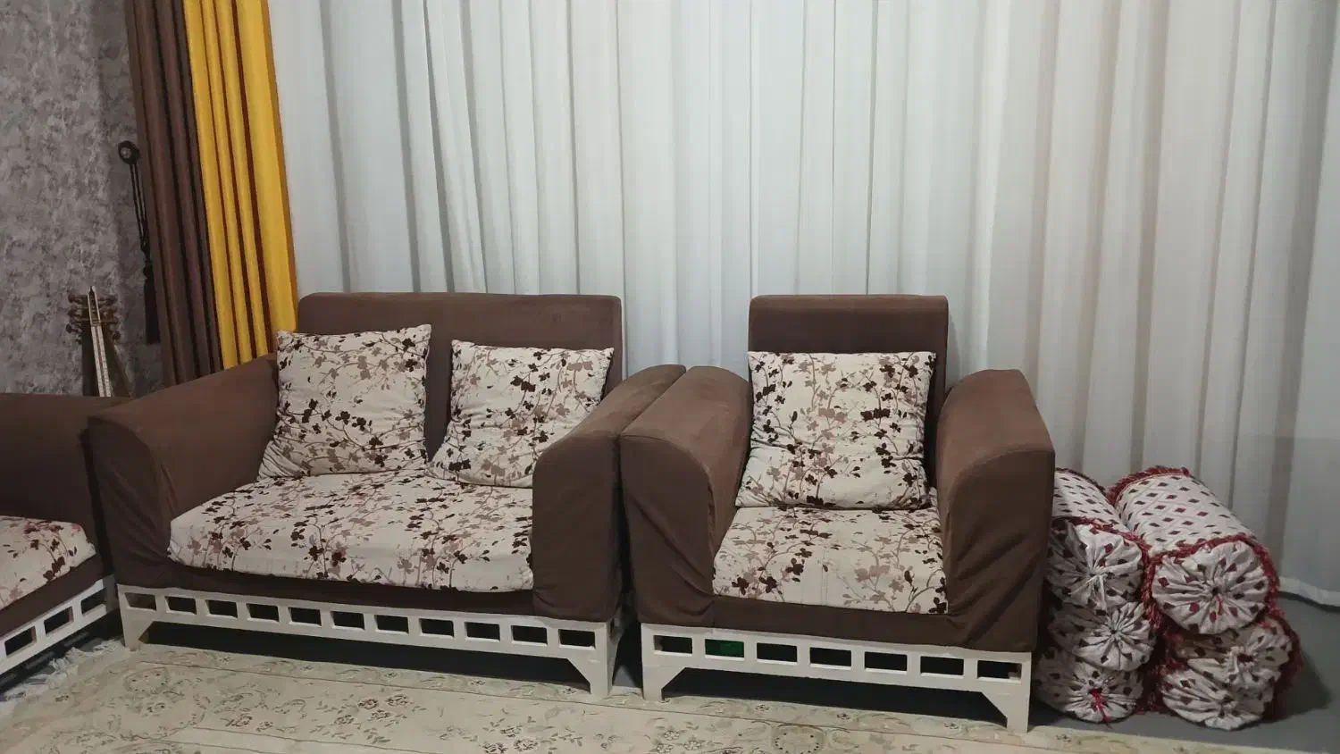 مبل راحتی ۷نفره|مبلمان خانگی و میز عسلی|کرمانشاه, |دیوار