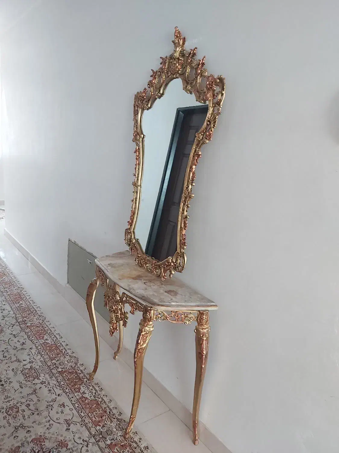 آیینه وکنسول برنز|آینه|ارومیه, |دیوار