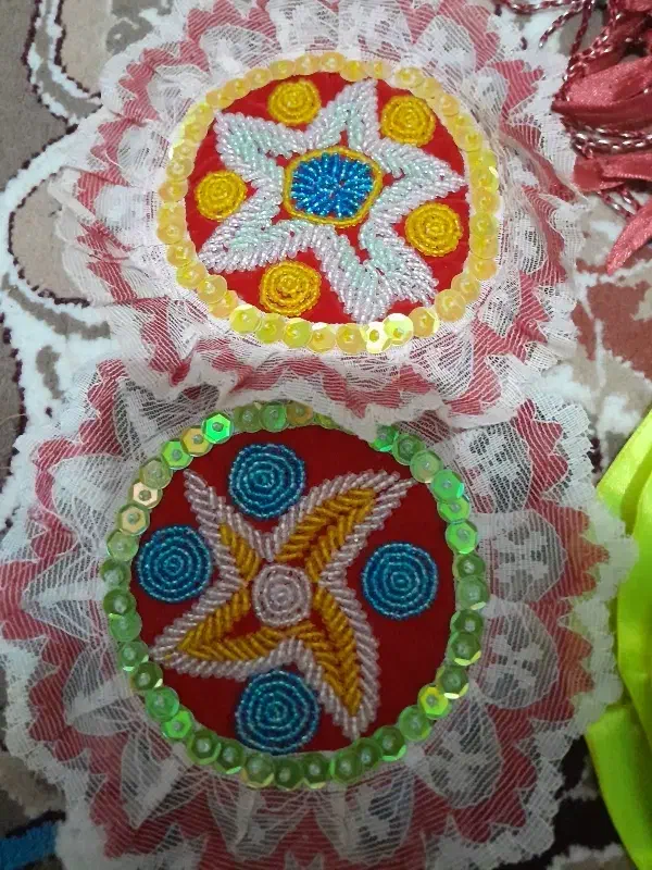 پرده ریسه ای و مقداری لوازم دستی و سنتی|پرده، رانر، رومیزی|ایذه, |دیوار