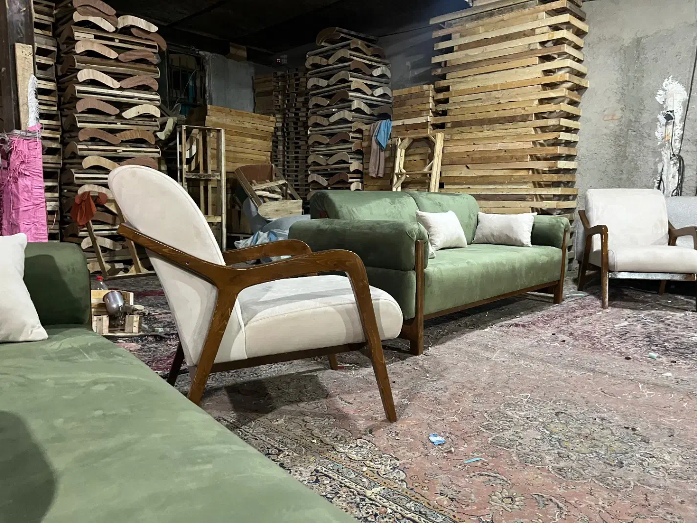 مبل مینیمال تکی هلندی|مبلمان خانگی و میز عسلی|محمدشهر, ولدآباد|دیوار