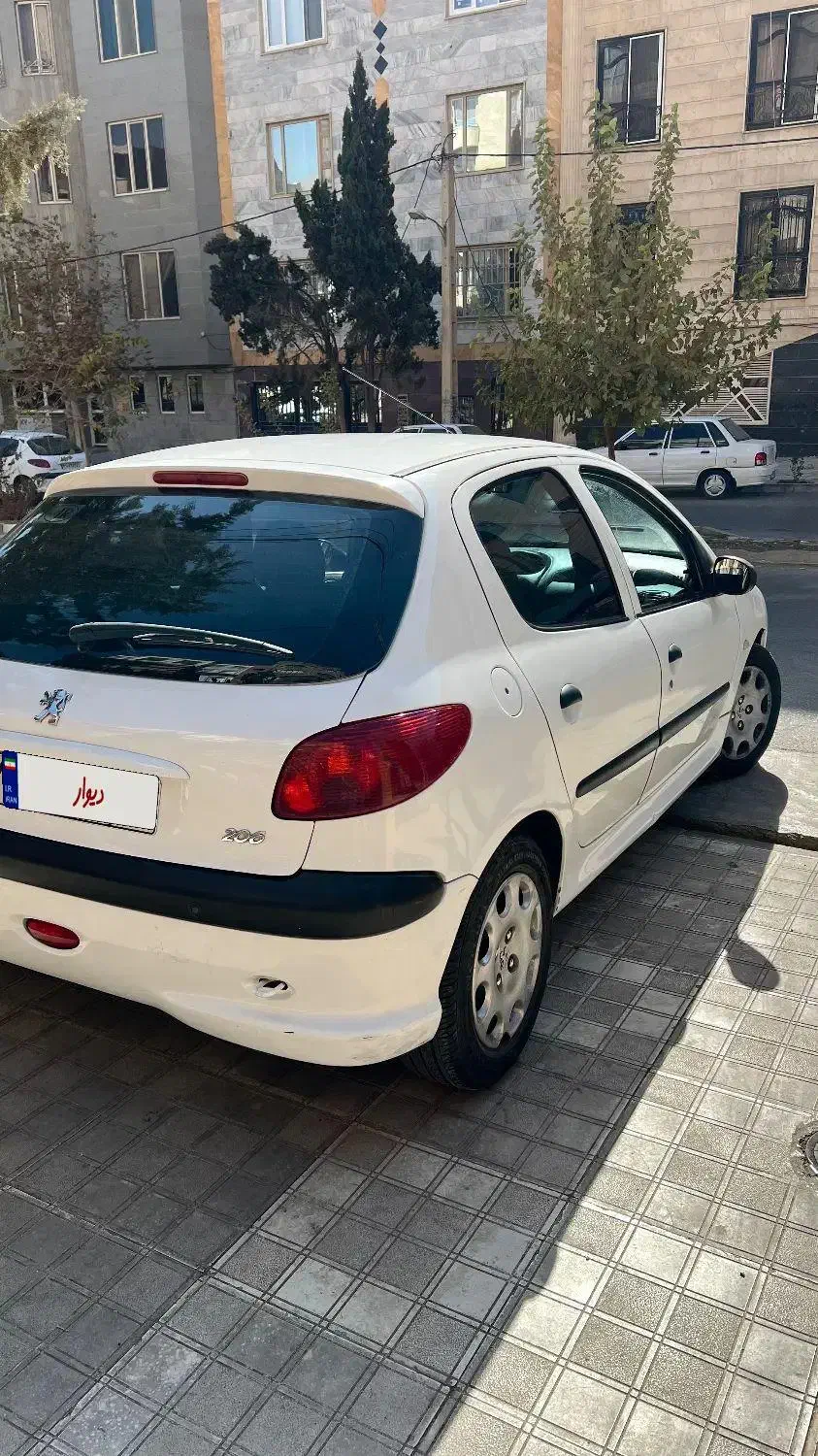 ۲۰۶ تیپ۲مدل۹۷|خودرو سواری و وانت|کرج, باغستان|دیوار