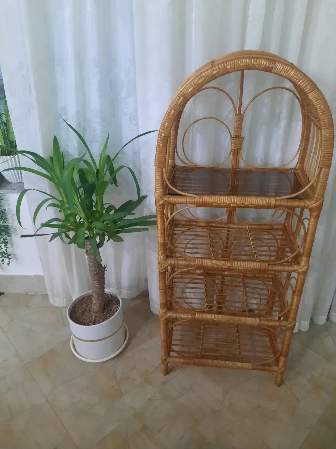 استند حصیری|کتابخانه، شلف، قفسههای دیواری|دزفول, |دیوار