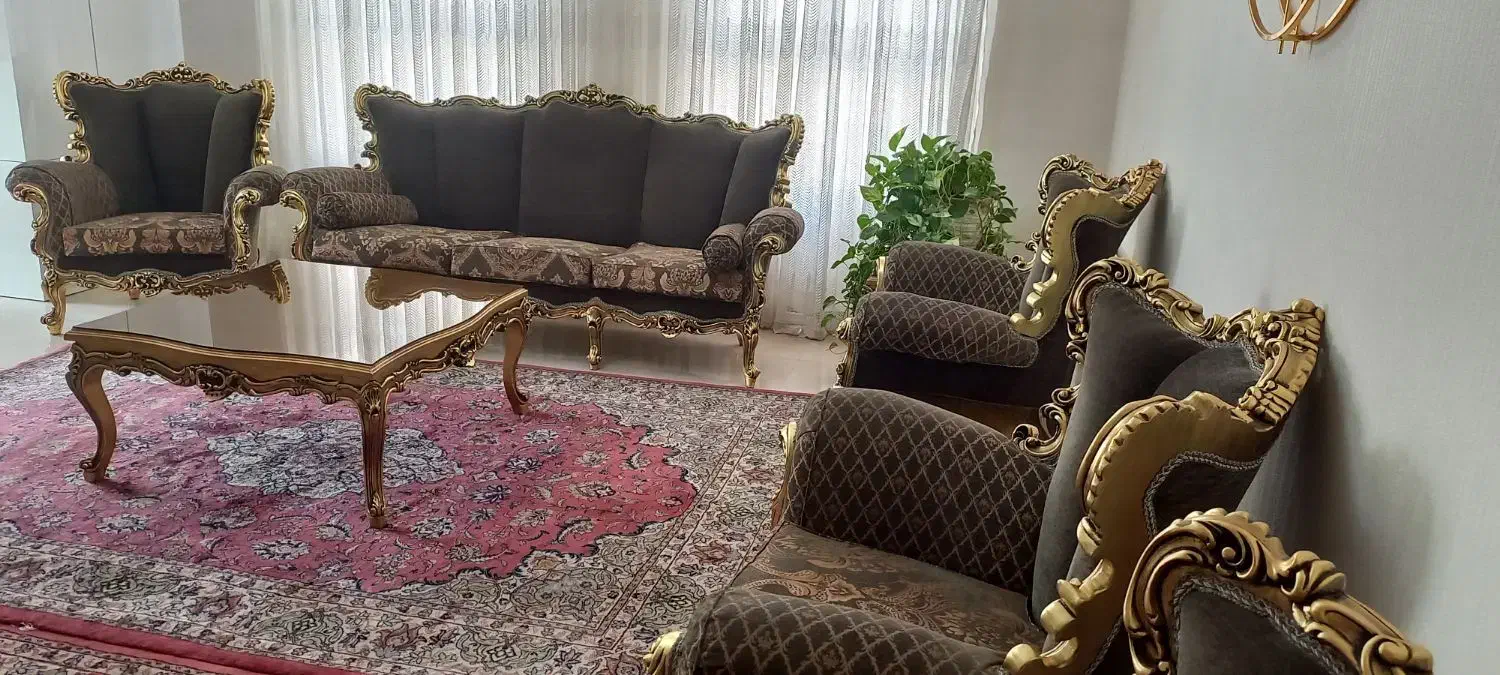 مبلمان  استیل سلطنتی|مبلمان خانگی و میز عسلی|تهران, گیشا|دیوار