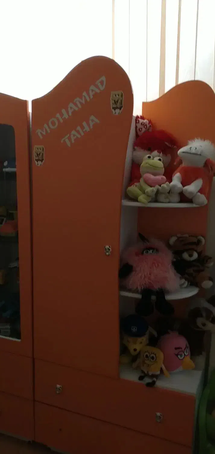 تخت و کمد بچه|تخت و سرویس خواب|خوی, |دیوار