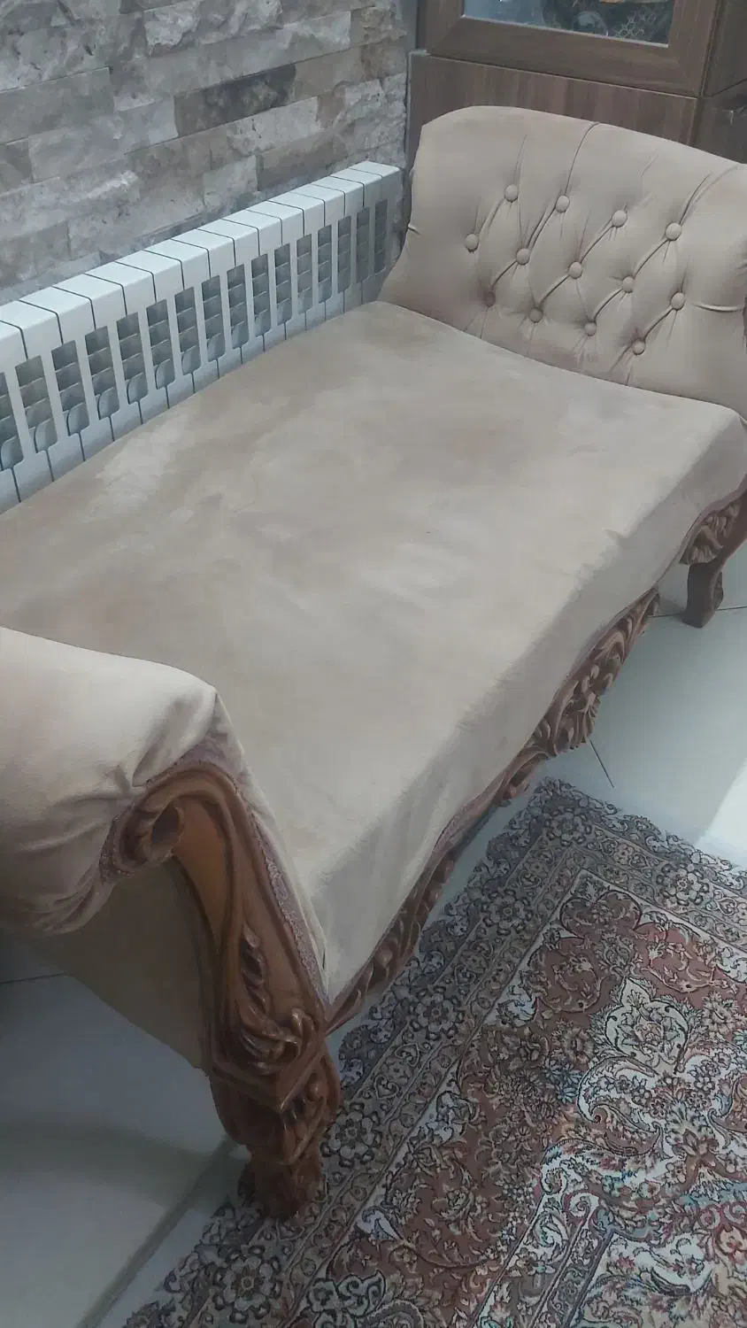 مبل لاوست چوبی تمیز|مبلمان خانگی و میز عسلی|ری, صفاییه (چشمه علی)|دیوار