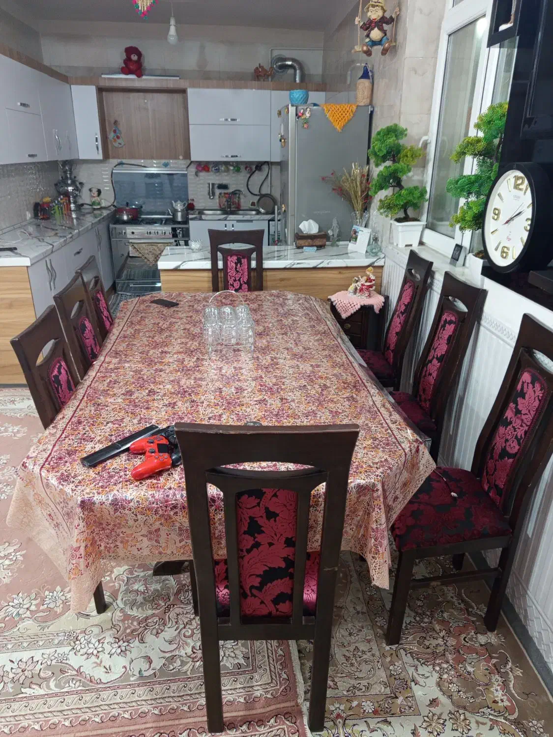 میز نهارخوری|میز و صندلی غذاخوری|سرخه حصار, |دیوار