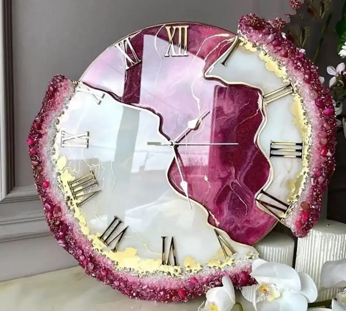 ساعت رزینی|ساعت دیواری و تزئینی|گرگان, |دیوار