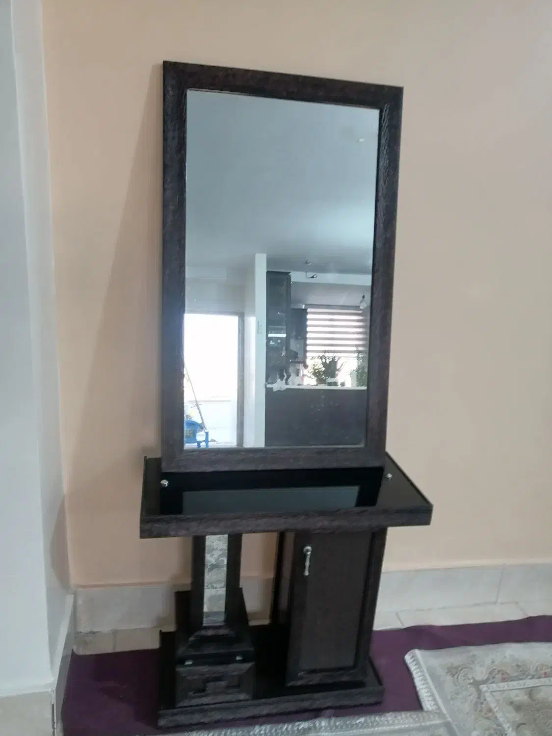 آینه ومیزآینه|بوفه، ویترین، کنسول|قدس, شهرقدس|دیوار