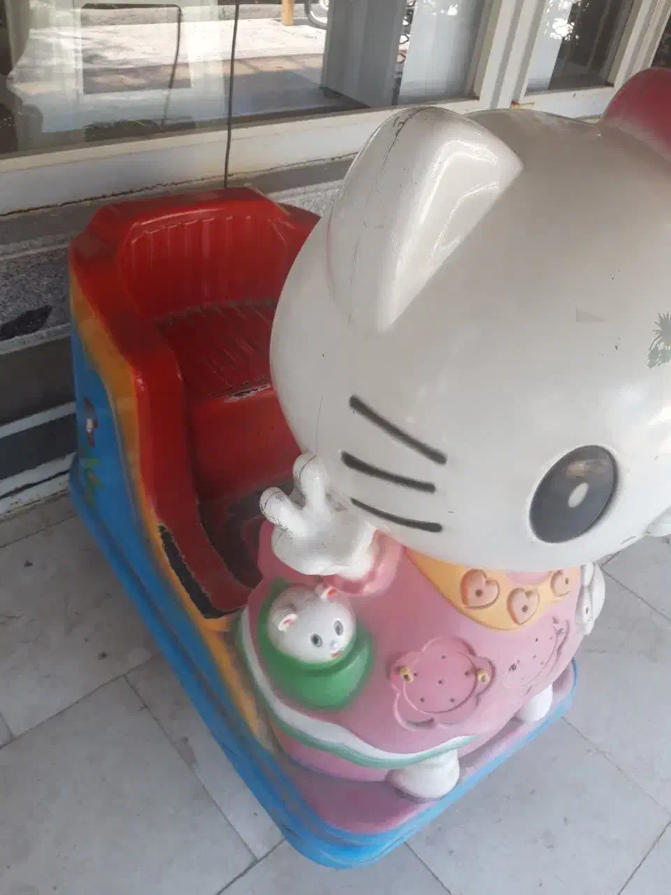 فروش دستگاه بازی تکان دهنده بچه ها(کیتی)|اسباببازی|اردکان, |دیوار