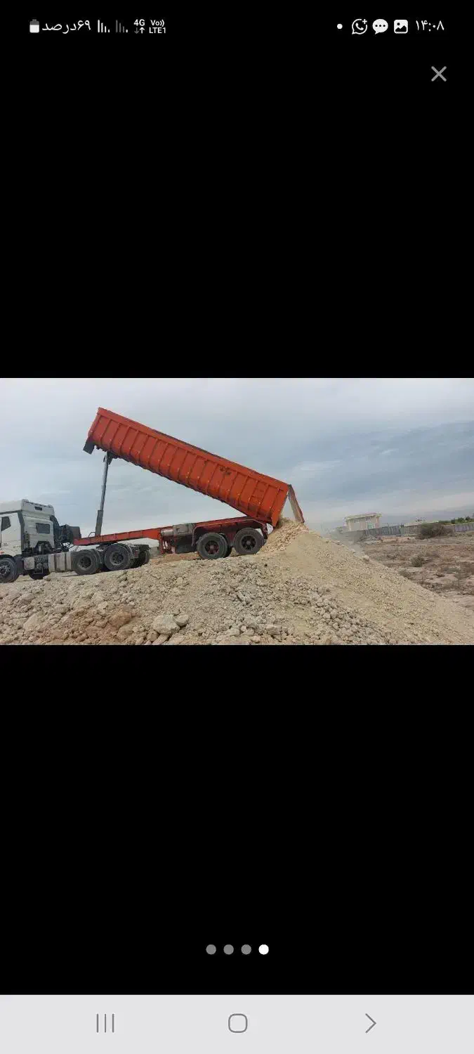 فروش وحمل شن وماسه طلایی کهورستان|خدمات حمل و نقل|قشم, |دیوار