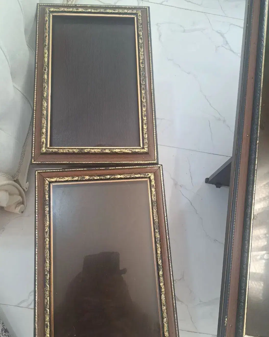 میز جلو مبلی و 4 عدد عسلی اینه دار|مبلمان خانگی و میز عسلی|تنکمان, |دیوار