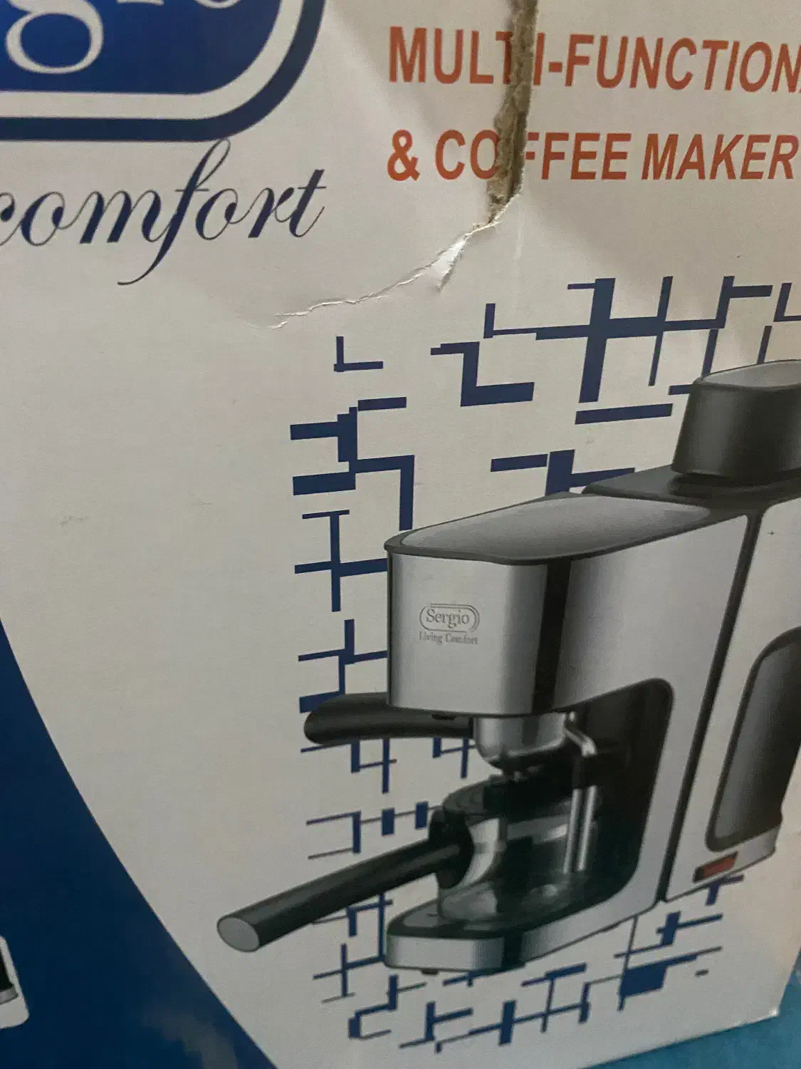 دستگاه قهوه جوش sergio|سماور، چای‌ساز، قهوه‌ساز|چهاردانگه (تهران), |دیوار