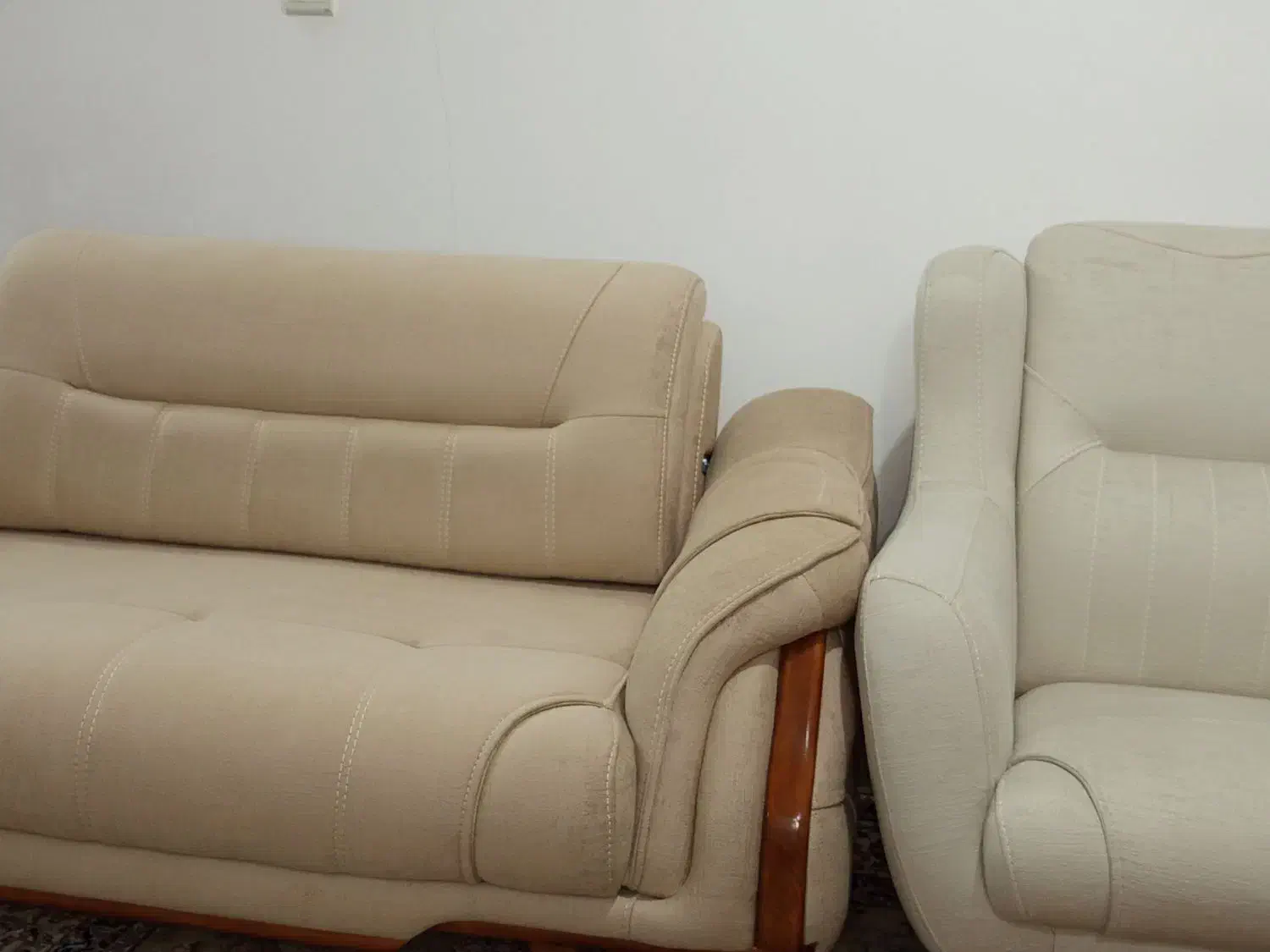 مبل تخت شو نوی نو8نفره|مبلمان خانگی و میز عسلی|قم, قلعه کامکار|دیوار