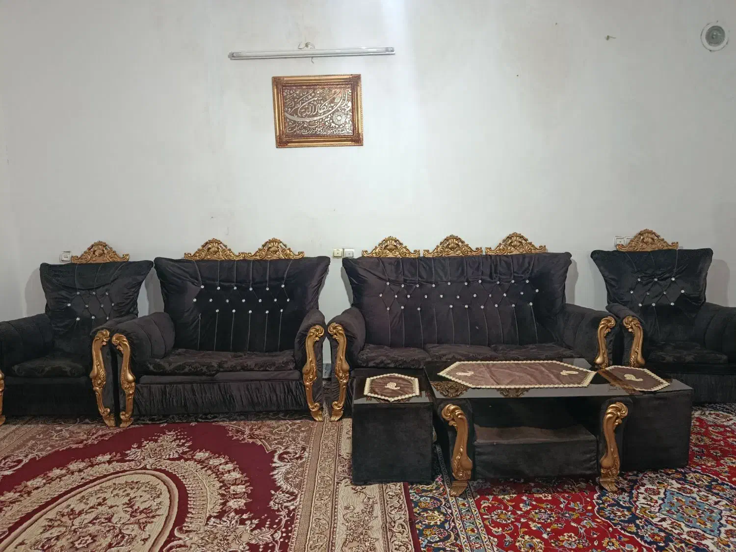 مبل هفت نفره|مبلمان خانگی و میز عسلی|خرم‌آباد, |دیوار