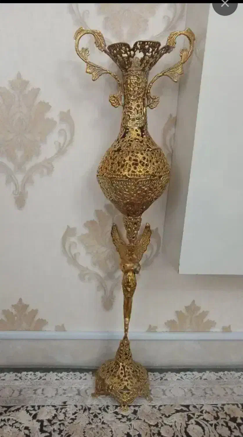 گلدان برنز|صنایع دستی و سایر لوازم تزئینی|اسکو, |دیوار