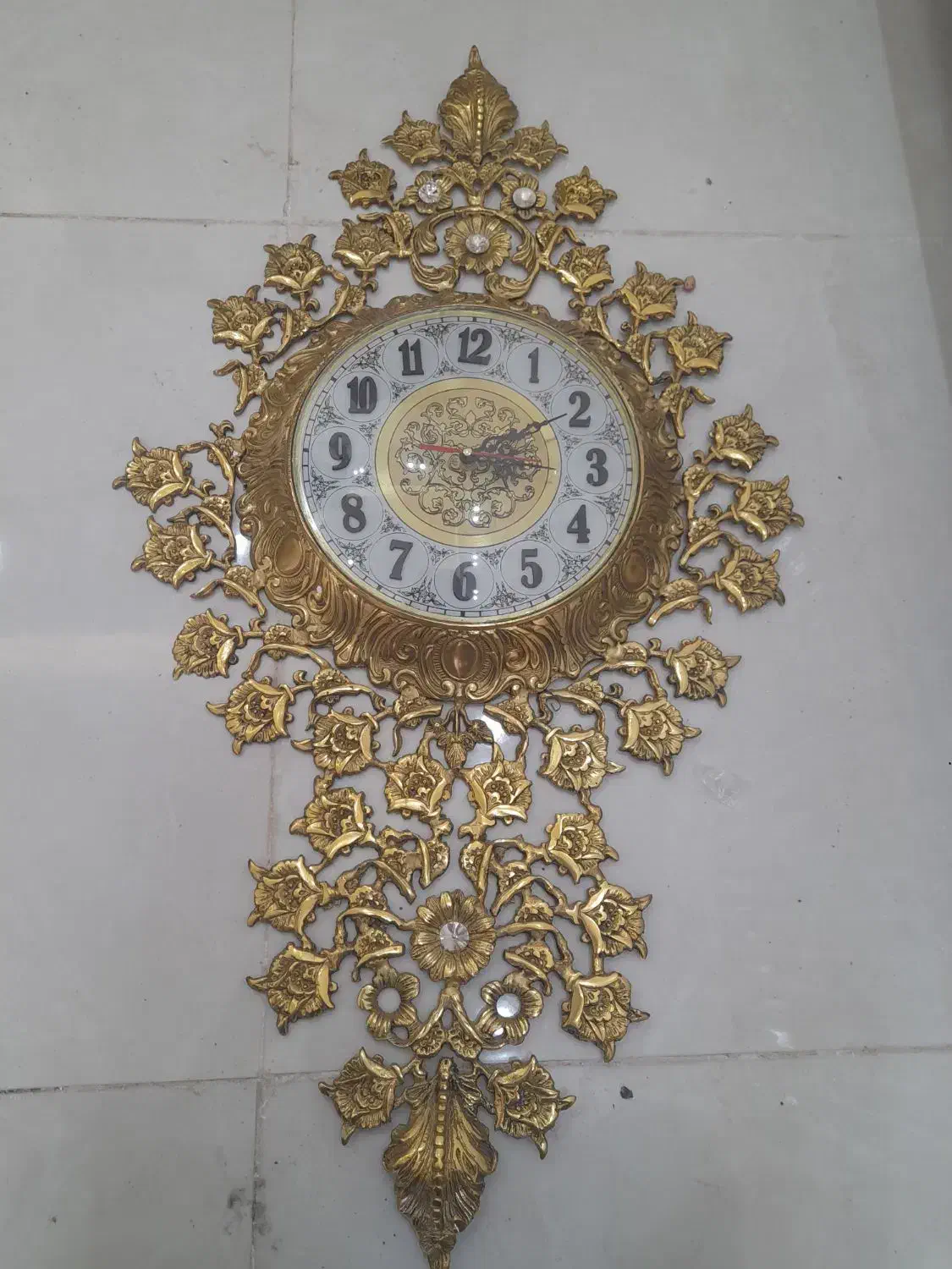 ساعت برنز سالم|ساعت دیواری و تزئینی|قزوین, |دیوار