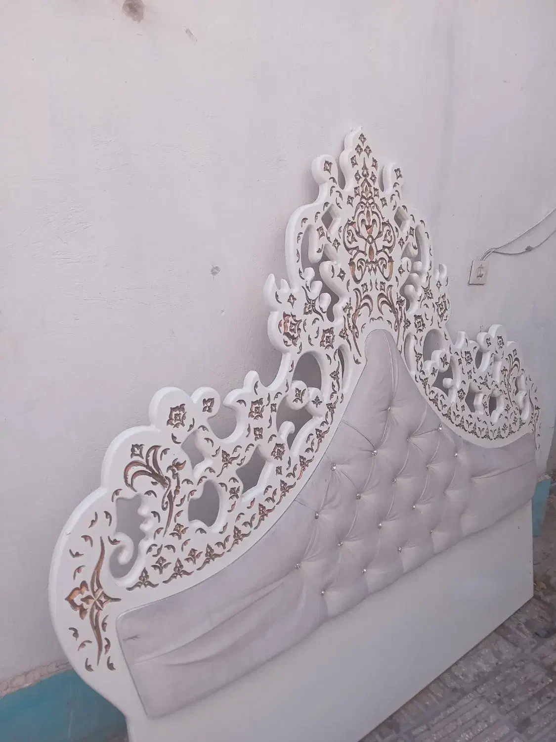 تخت دونفر کامل با تشک.|تخت و سرویس خواب|ورامین, ورامین|دیوار