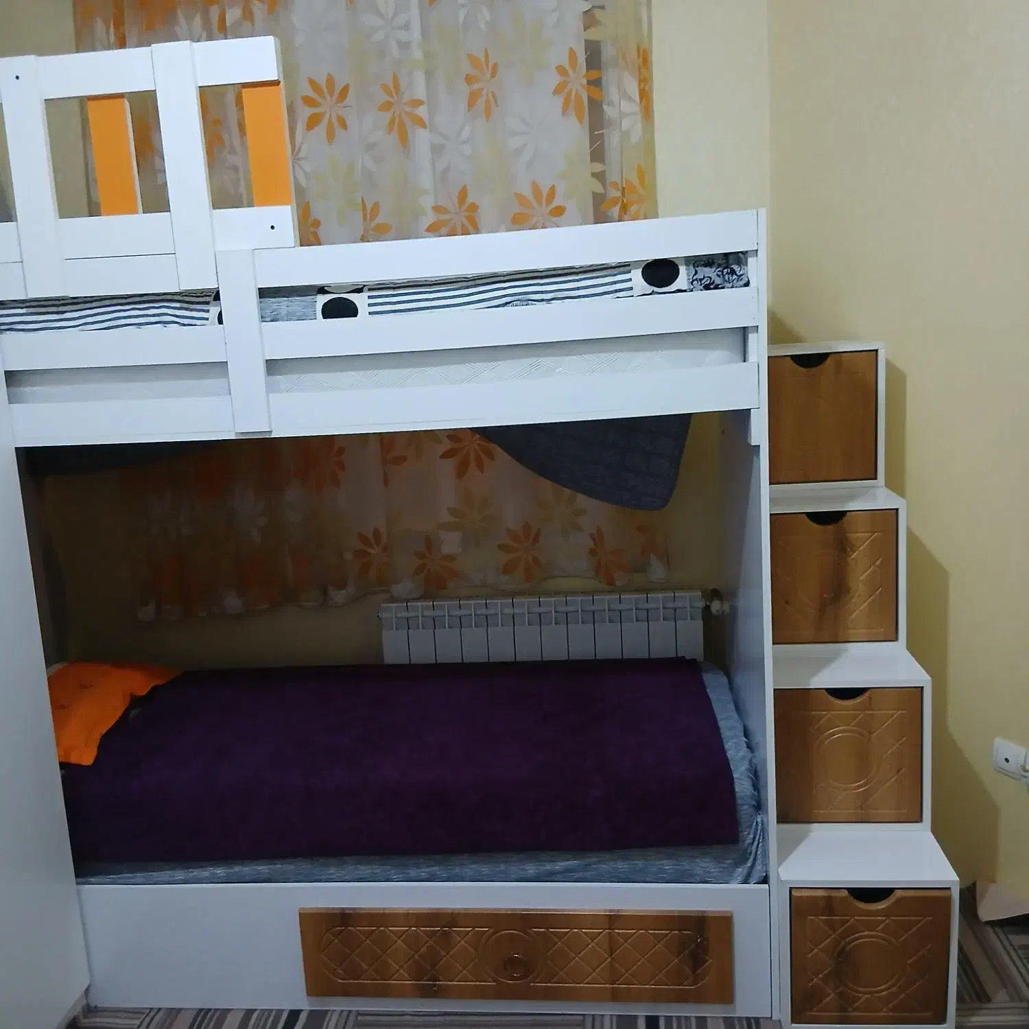 تخت دو طبقه|تخت و سرویس خواب|سبزوار, امیر کبیر|دیوار