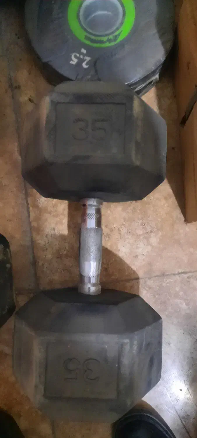 دمبل شش گوش|تجهیزات ورزشی|آفتاب, |دیوار