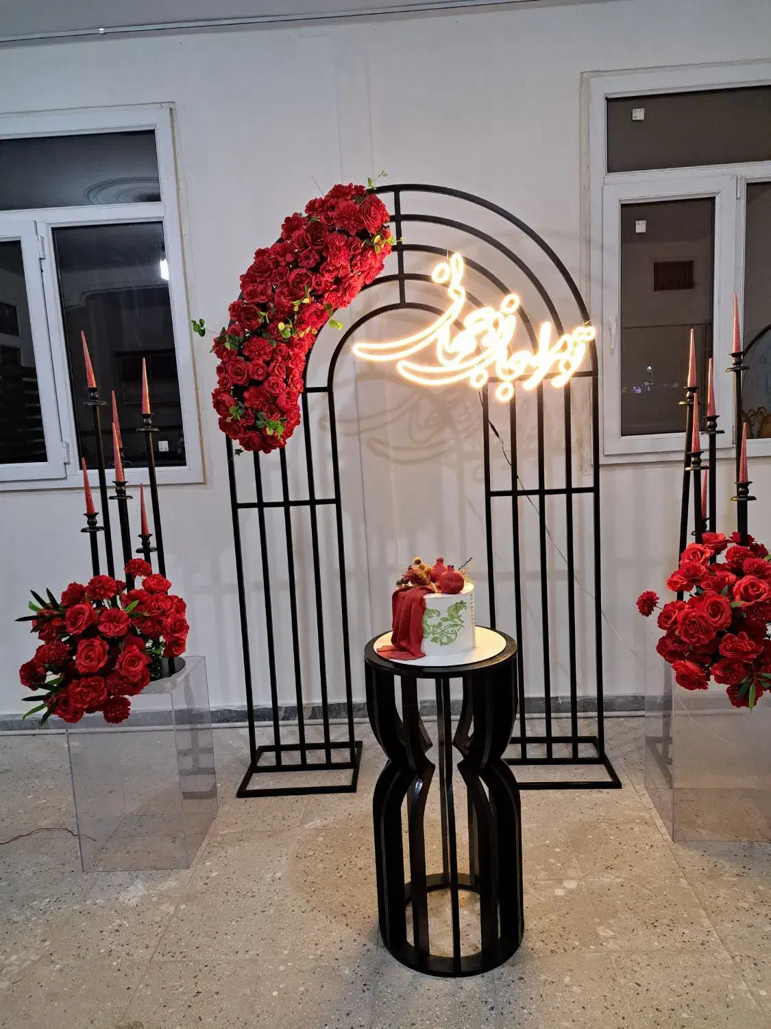 یلدا،عقد،دکوربله برون،جشن یلدا،بادکنک ارایی|خدمات پذیرایی، مراسم|پاکدشت, حصار امیر|دیوار