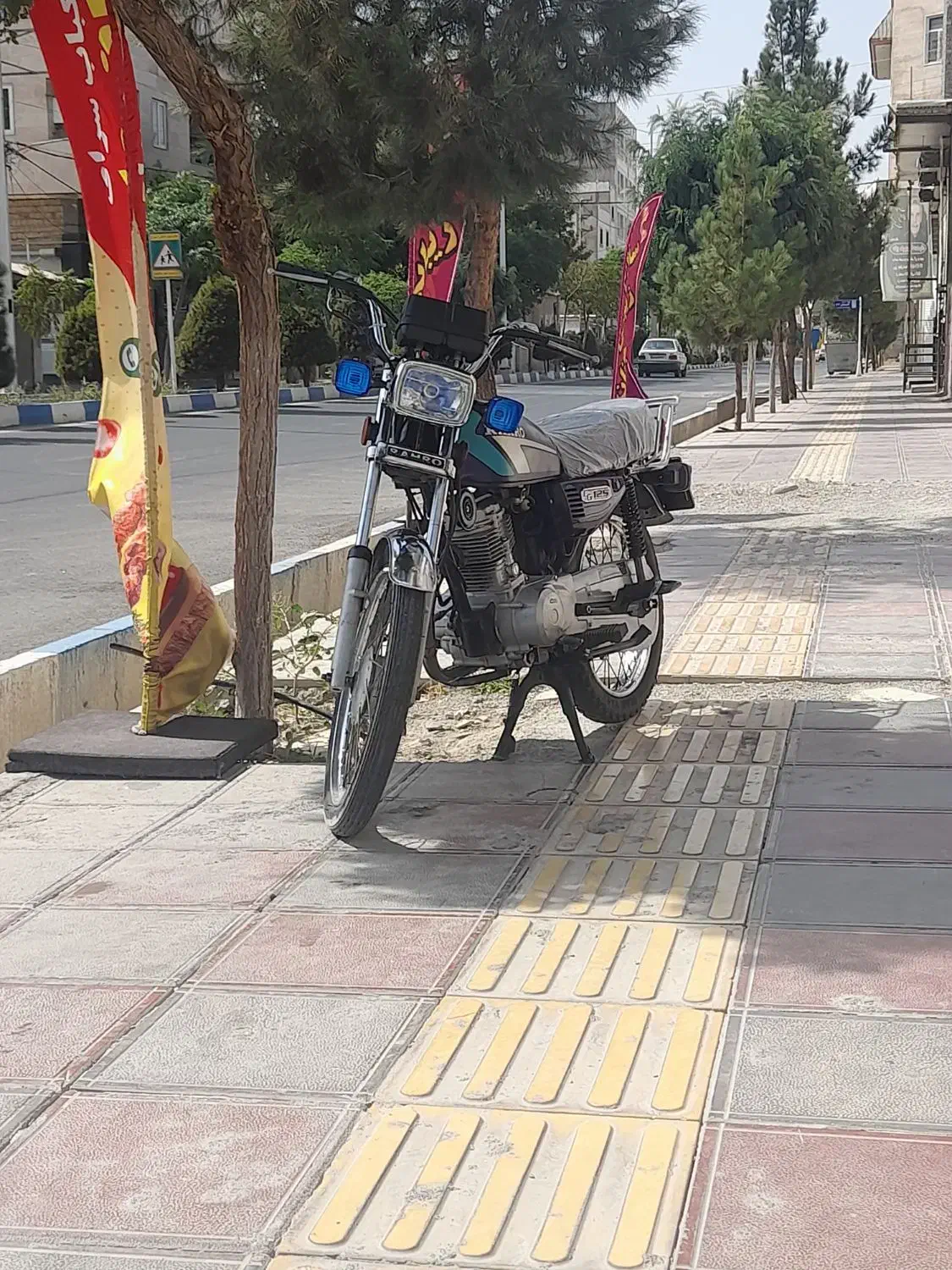 موتور سیکلت هندا ۱۲۵ cc مزایده|موتورسیکلت|وحیدیه, |دیوار